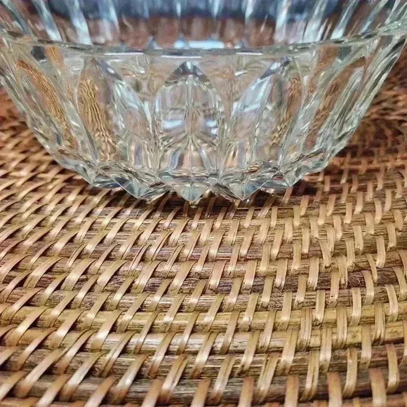 Cut Glass LEVER Design 20th Vintage Art Nouveau Deco France - Picture 5 of 10